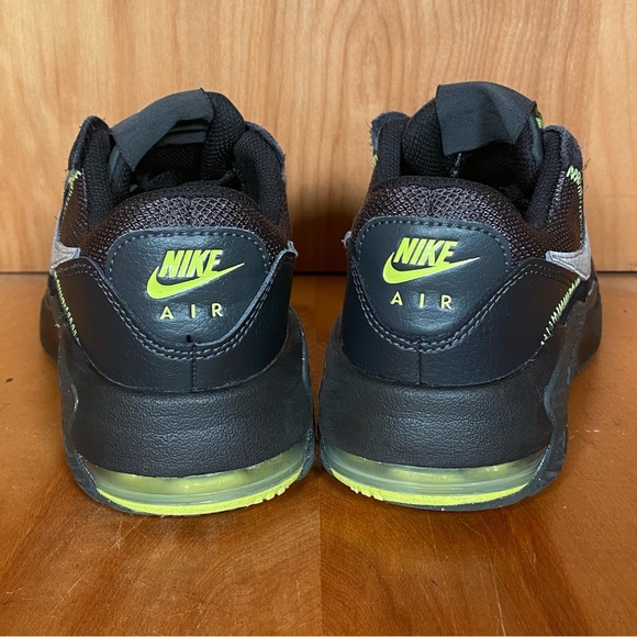 Womens 6 Youth 4.5 Nike Air Max Excee Athletic Shoes Black Green SEF1451 - Picture 4 of 8